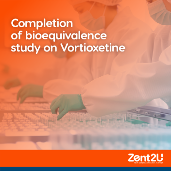 Successful Completion of Bioequivalence Study on Vortioxetine