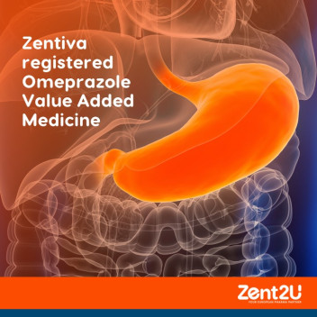 Zentiva registered Omeprazole Value Added Medicine